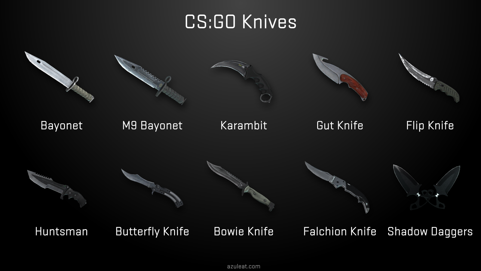 Csgo Knives Collection